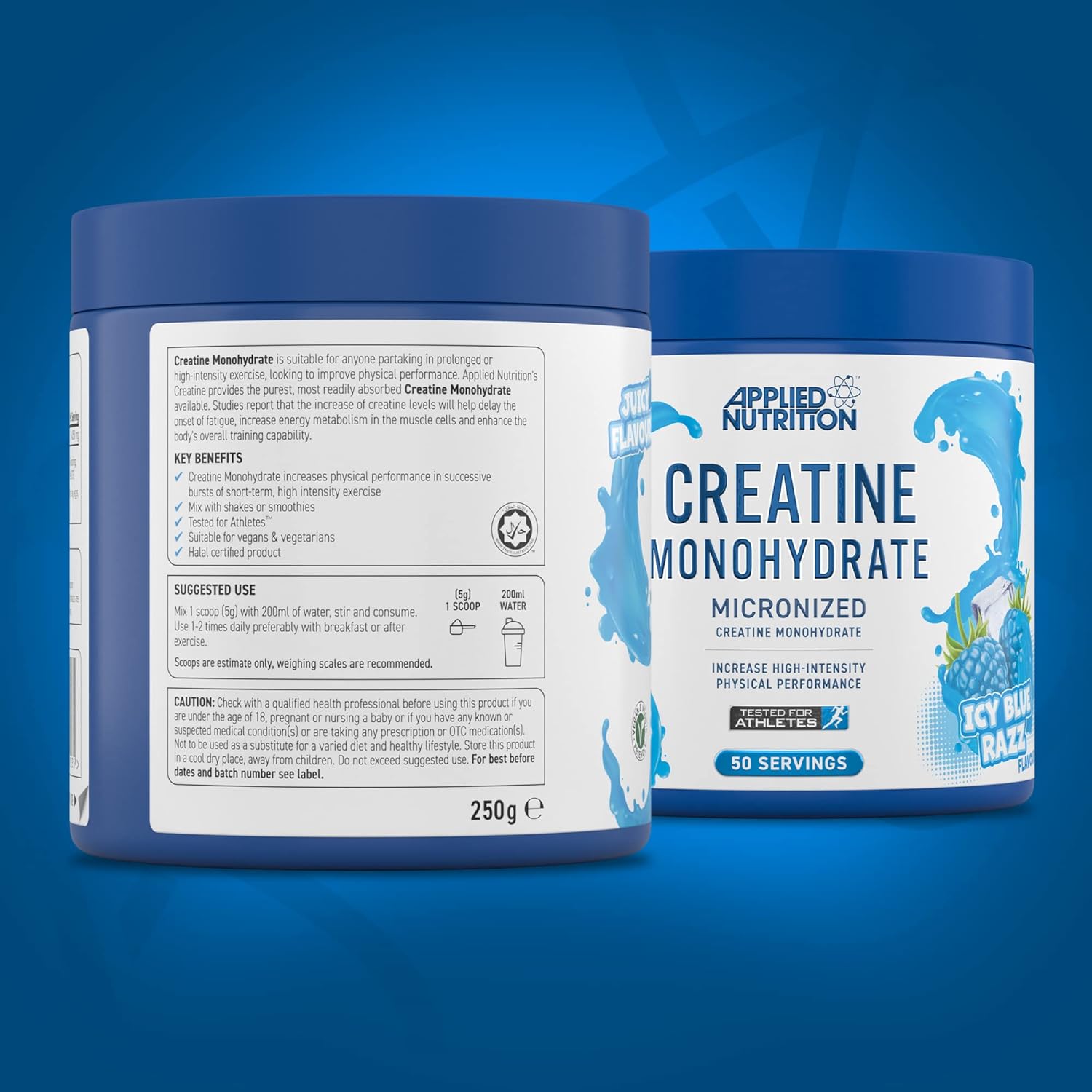 Applied Nutrition Creatine Monohydrate Powder 250g – 100% Micronized Creatine 50 Servings - Görsel 4