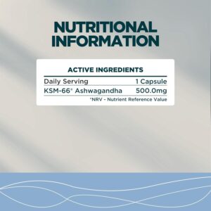Myprotein Ashwagandha KSM66 500mg Full Spectrum Relaxation, Mood 90 Vegan Caps