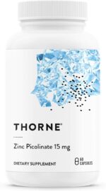 Thorne Zinc Picolinate 15mg - 60 CapsV - Çinko Takviyesi
