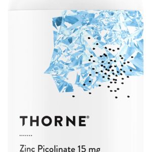Thorne Zinc Picolinate 15mg - 60 CapsV - Çinko Takviyesi