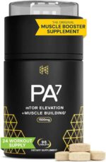 HPN PA 7 Phosphatidic Acid Muscle Builder Boost mTOR Build Mass and Strength Leucine Astragin 96 tab