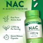 Nature's Truth NAC Acetyl Cysteine 1200mg 60 Caps