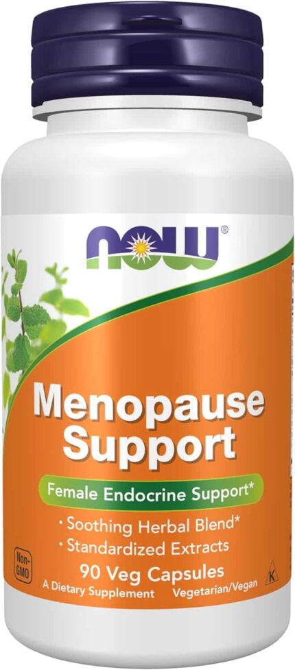 NOW Foods Menopause (Menapoz) Support Blend 90 Veg Caps