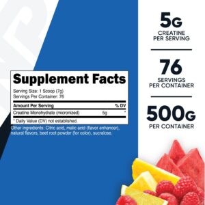 Nutricost Creatine Monohydrate Micronize Powder 500G - 76 Servings - Görsel 3