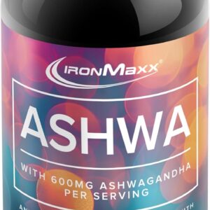 IronMaxx Ashwagandha - 120 Capsules | 600mg KSM-66®