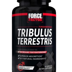 Force Factor Tribulus Terrestris for Men 1000 Mg 60 Caps