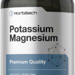 Horbäach Potassium Magnesium Premium Quality Non-GMO & Gluten Free 240 Caps