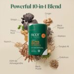 ROOT LABS 10-in-1 Alpha Shilajit Gummies 4000 mg Ksm66 with Tongkat Ali & Maca Root Men & Women 60 Gummies - Görsel 2