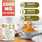 Rosmolo 1500 MG Palmitoylethanolamide with Luteolin 98% & Turmeric 60 Tablet - Görsel 2