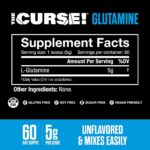 JNX Sports The Curse Glutamine Unflavored 300 g - Görsel 3