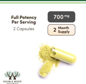 DOUBLE WOOD Berberine HCl with Ceylon Cinnamon AMPK Activator Blood sugar 120 Caps - Görsel 3