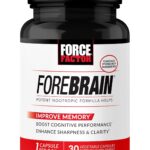 Force Factor Forebrain Nootropic Brain Memory Cognitive Bacopa and Huperzine A 30 Caps