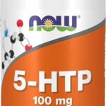 NOW Foods Supplements, 5-HTP 100mg, 60 Veg Caps