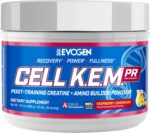 Evogen Cell K.E.M. Post Workout Recovery Creatine Monohydrate BCAA Powder EAAs 30 Servings
