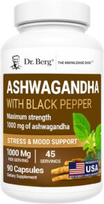 Dr. Berg Ashwagandha Capsules 1000mg 90 Caps