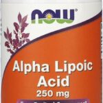 Now Foods Alpha Lipoic Acid Glutathione Support 250mg 60 Caps