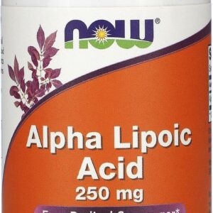 Now Foods Alpha Lipoic Acid Glutathione Support 250mg 60 Caps