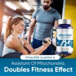 VIVALIFER Urolithin A 2000 MG Antioxidant Promoting Healthy Aging  Mitochondrial Health Repair 120 - Görsel 7