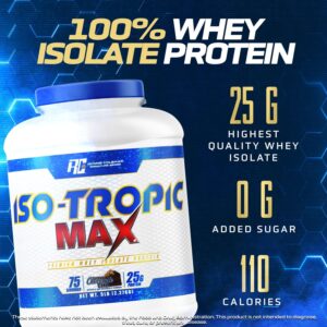 Ronnie Coleman Iso-Tropic Max Whey İsolate Protein 2.27 Kg 75 Servis - Görsel 2