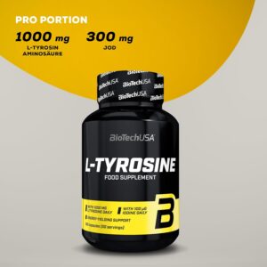BiotechUSA L-Tyrosine L-Tirozin + İyot 500 mg 100 caps - Görsel 2