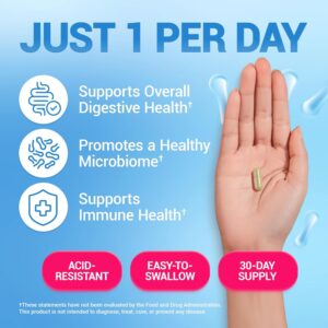 Dr. Berg Probiotic Digestive Health Lactobacillus 60 Billion CFUs 30 Caps - Görsel 3