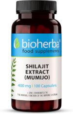 Bioherba Shilajit Extract (Mumijo) 400 mg 100 Caps
