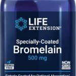 Life Extension Bromelain Pineapple Extract Digestive Enzymes Joint Health Comfort 500 Mg 60 Caps