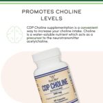 Double Wood CDP Choline (Citicoline) Pharmaceutical Grade Third Party Tested 60 Caps - Görsel 3