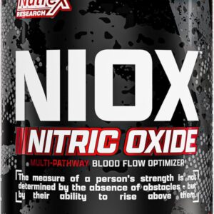 Nutrex Niox Nitric Oxide Arginine Nitrate+Vitamin C Muscle Pump Booster 90 Tablet