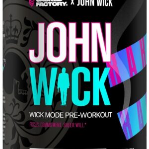 Jacked Factory X John Wick – Wick Mode PreWorkout 40 Servings