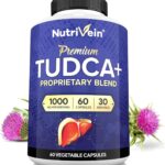 Nutrivein TUDCA+Milk Thistle Liver Wellness Support Supplement 1000 MG - 60 Caps