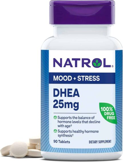 Natrol DHEA 25 mg + Calcium 90 Tablet