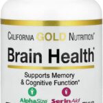 California Gold Nutrition Brain Health 60 Veggie Caps