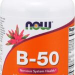 Now Foods Vitamin B-50mg Folate Paba Choline İnositol 100 Caps