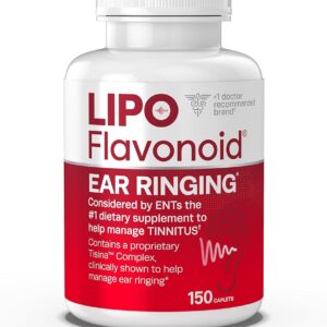 Lipo Flavonoid Ear Ringing Pantothenic Acid + Niacin+İnositol 150 Caps (Kulak çınlaması)
