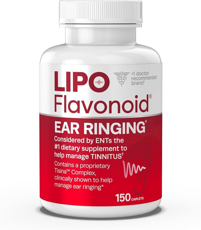 Lipo Flavonoid Ear Ringing Pantothenic Acid + Niacin+İnositol 150 Caps (Kulak çınlaması)