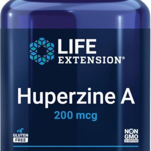 Life Extension Huperzine A Memory Health Cognitive 200 Mcg 60 Caps