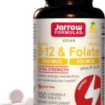 Jarrow Formulas Methyl B-12 1000 Mcg and Methyl Folate 400 Mcg