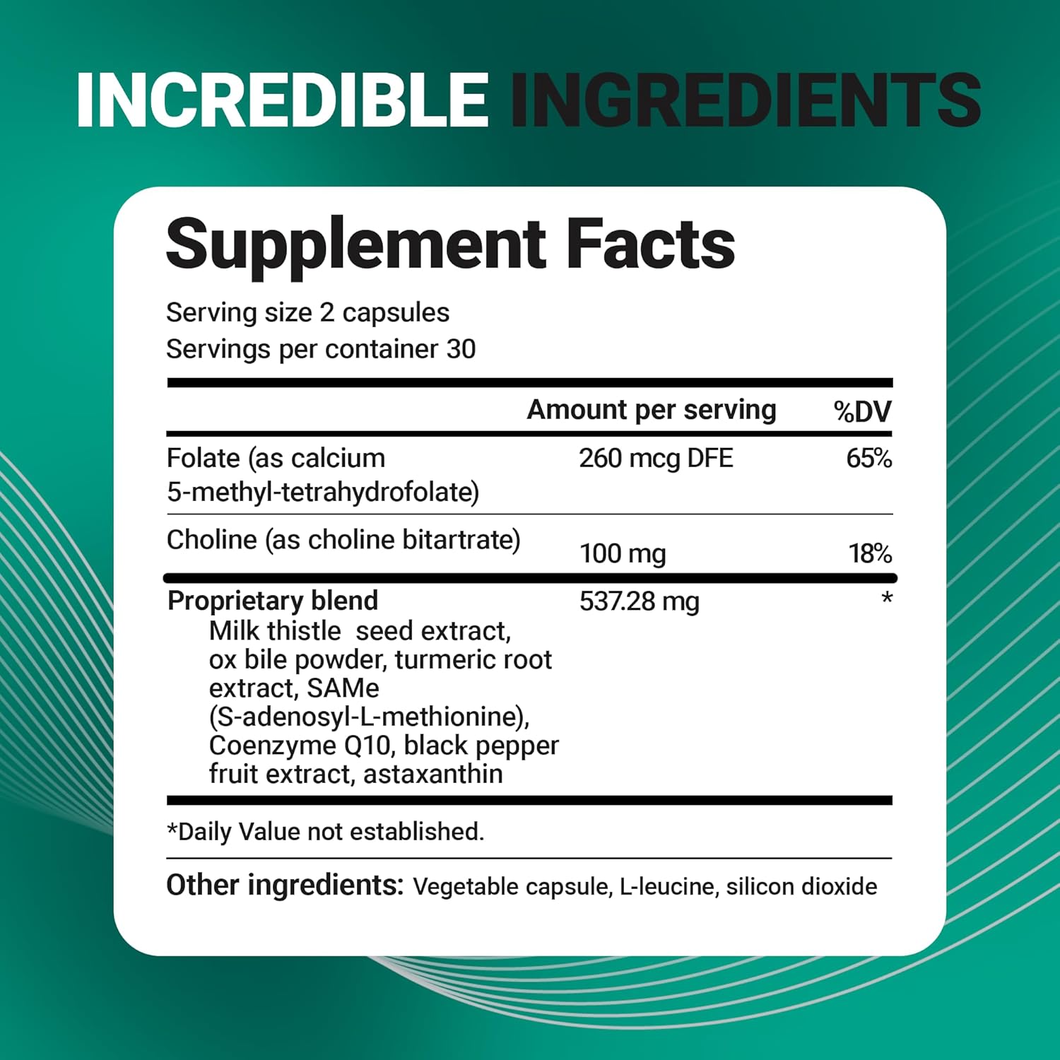 Dr. Berg Liver Cleanse Detox Milk Thistle Ox Bile & Folate Liver Turmeric Choline 60 Caps - Görsel 4