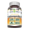 Amazing Formulas Ashwagandha Hint Ginseng Extract Supplement | 3000 Mg Per Serving | 120 Veggie Caps