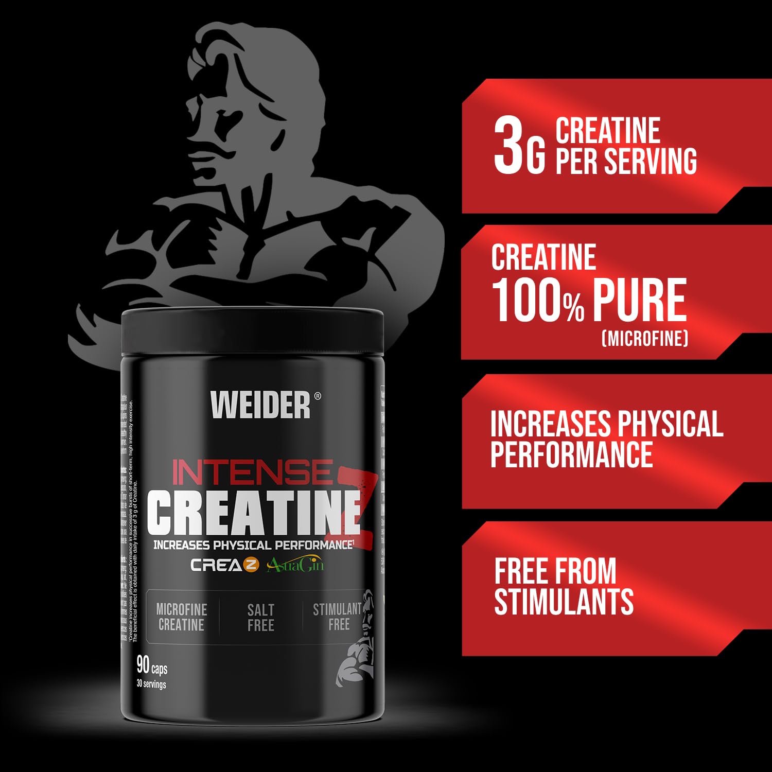 Weider Intense Creatine Z 90 caps