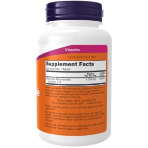 Now Foods Niacinamide Vitamin B-3 1000 mg Energy Production 90 tablet SİVİLCE CİLT TEMİZLEME - Görsel 3