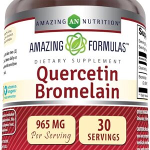 Amazing Nutrition Quercetin Bromelain 60 Veggie Caps
