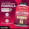 Nutrivein Tart Cherry(Tart kiraz) Recovery, Detox, Rest, & Mobility - 90 Caps