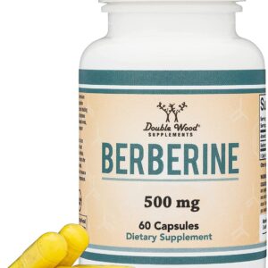 Double Wood Berberine 97% HCl AMPK Activator 60 Caps