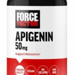 FORCE FACTOR Apigenin Prostate Health Stress Support Antioxidant 50mg 60 Caps