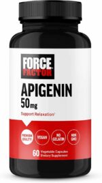 FORCE FACTOR Apigenin Prostate Health Stress Support Antioxidant 50mg 60 Caps