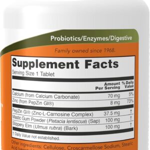 NOW Foods Ulcetrol Digestive Health With PepZin & Mastic Gum  60 Tablet