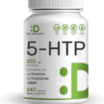 Deal Supplement 5-HTP theanine Gaba 200mg Per Serving, 240 Capsules