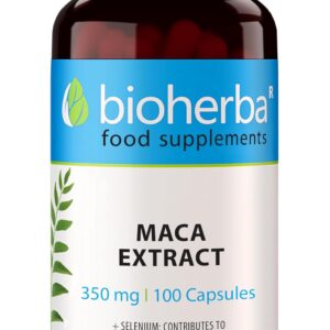 Bioherba Maca(Matcha tozu) extract+Selenium(Selenyum) 350 mg 100 caps